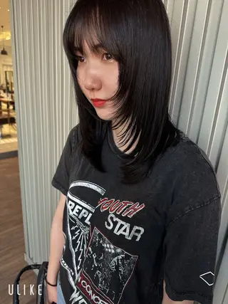 ミディアム 近藤 大誠のヘアスタイル