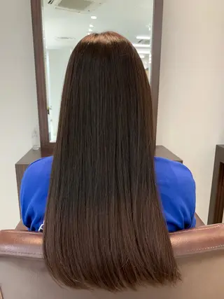 ロング カラー グランアージュ　ネオ所属・Ryu/ハイトーン/ デザイン/髪質改善のヘアスタイル