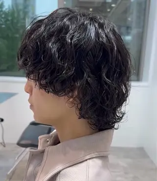 パーマ メンズ 当日予約⭕️ fifth渋谷太田のヘアスタイル