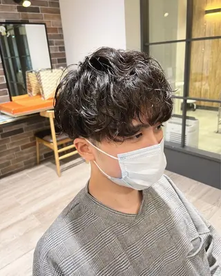 メンズ tata所属・メンズカット/ 外国人風/小嶺佑介のヘアスタイル