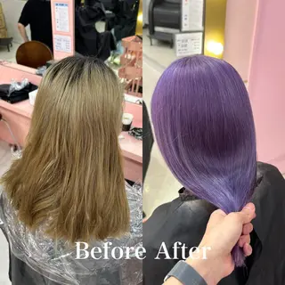 ロング カラー 🪞ダメージレス艶 🪞れいのヘアスタイル