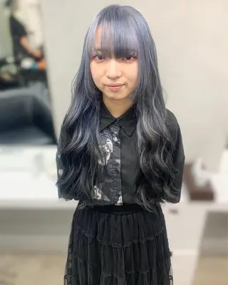 ロング カラー ヘアアレンジ 個性爆弾💣 ダブルカラー/ゆかのヘアスタイル