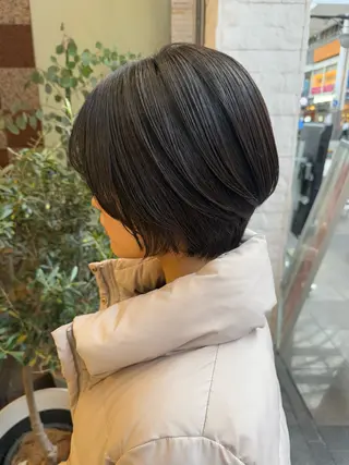 ショート EARTH 山﨑龍馬のヘアスタイル