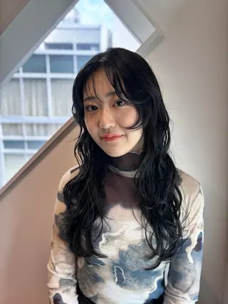 ロング カラー M.slash  元町店所属・ミユ 🥣🫧のヘアスタイル