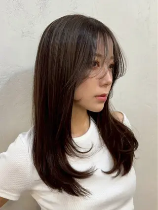 ロング new open Farbeのヘアスタイル
