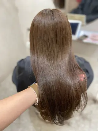 ロング 新宿/韓国ヘア 中明度カラー/かやのヘアスタイル