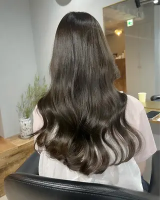 ロング カラー akane/ボブ /オリーブ/ブラウンのヘアスタイル