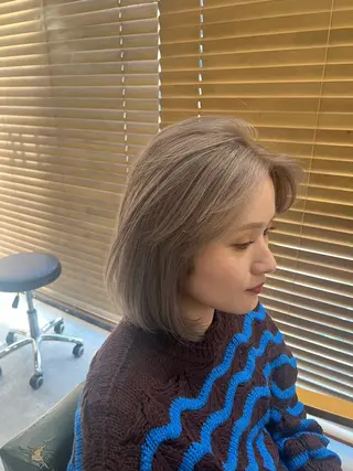 カラー AUBE HAIRazul吉祥寺所属・髪質改善✨幹細胞✨ ウルツヤ🌈清水　祥のヘアスタイル
