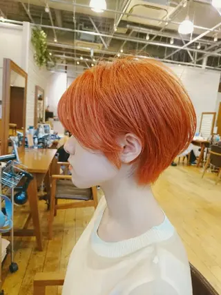ショート カラー youres hair はなれ店所属・髪質改善🌸縮毛矯正 専門家💖後藤のヘアスタイル