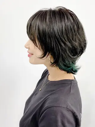 ショート カラー 大橋 拓巳のヘアスタイル