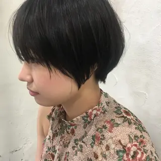 ショート せこぐち まいのヘアスタイル