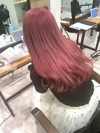ロング カラー 田中大星 /ボブ 縮毛矯正のヘアスタイル