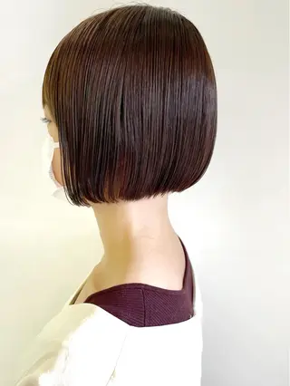 ショート カラー 齋藤 咲のヘアスタイル