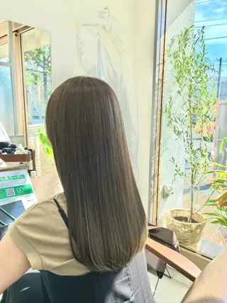 セミロング 髪質改善 代表久保田のヘアスタイル