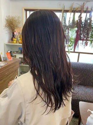 ロング JAM所属・透明感ケアカラー 🌟misaki🌟のヘアスタイル