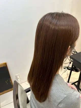 ロング DIFINO所属・林 星那のヘアスタイル