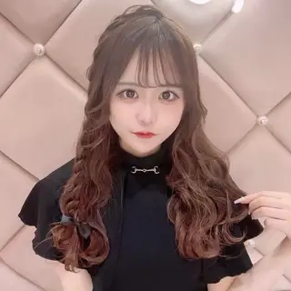 ロング 🎀ふわふわアイドル ヘアメ🎀AYANEのヘアスタイル