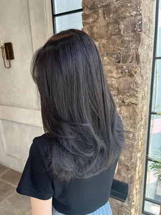 セミロング 【Hwyl】ヒュイル八王子【髪質改善】所属・✨髪質改善✨艶髪✨ MARIのヘアスタイル