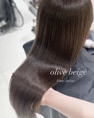 ロング カラー 🧊🪞透明感カラー himeのヘアスタイル