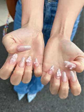 ネイル 【Eclat エクラ】nail&beauty所属・Eclat〔エクラ〕 MOEKA𝜗𝜚*のネイルデザイン