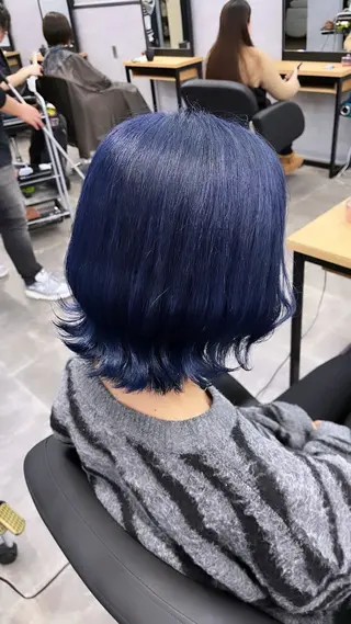 ミディアム カラー 熊谷 有紗のヘアスタイル