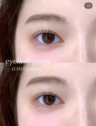 パーマ LOAVE mimi🐈‍⬛のマツエク・マツパデザイン