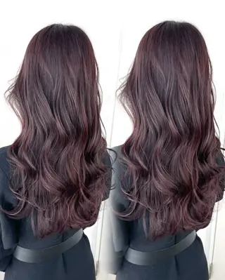 ロング カラー 🫧ショート・レイヤ ー・縮毛矯正🫧のヘアスタイル