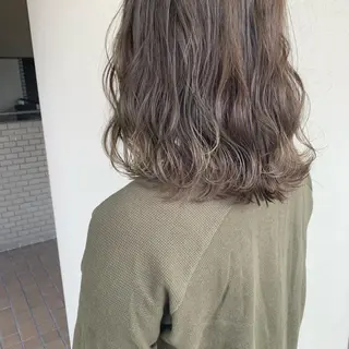 カラー 本町/新町/心斎橋 透明感カラーSANCのヘアスタイル