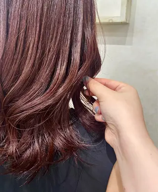 ミディアム カラー N°+aero 😊れいか😊のヘアスタイル
