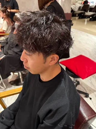 ショート ウォーレントリコミ ニューヨーク所属・メンズ特化 北爪 龍一のヘアスタイル