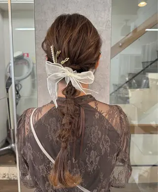 ヘアアレンジ 門野 優羽のヘアスタイル