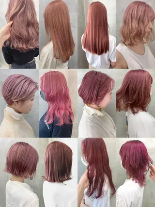 カラー ブームボックス所属・🐝ハイトーンカラー hachi🐝のヘアスタイル