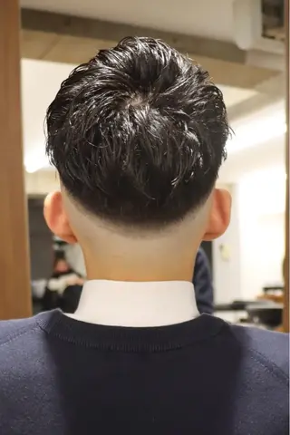 ショート メンズ メンズカット✂️ スキンフェード伊藤陸のヘアスタイル