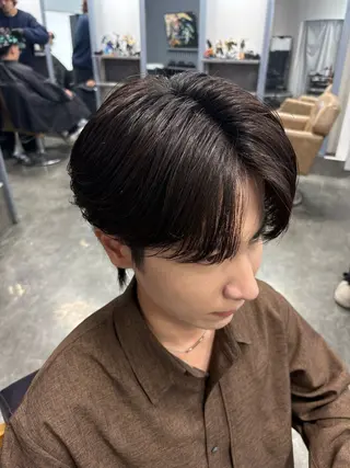 パーマ メンズ 梅田/全パーマ特化/ ケアパーマ特化/秋本のヘアスタイル