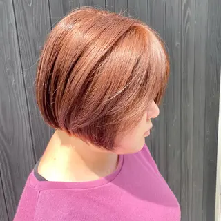 ショート カラー 惣木 菜穂のヘアスタイル