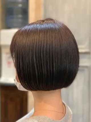 ショート カラー クバガワ シュンのヘアスタイル