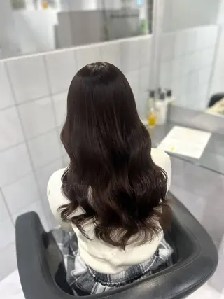 ロング カラー 表参道/透明感カラー /暗髪/ジュキヤのヘアスタイル