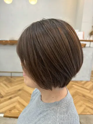 ショート 大木 華のヘアスタイル