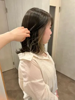 ミディアム カラー Lita./ 大賀ひかり🧁🫧のヘアスタイル