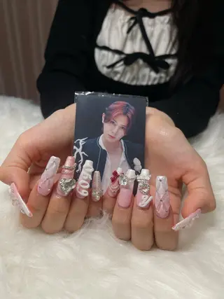 ネイル Luca mieu 咲蘭のネイルデザイン