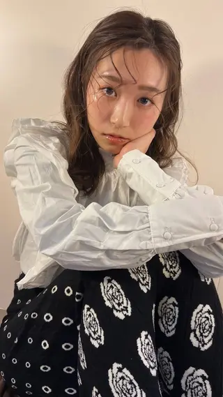 ミディアム 横浜カラー/パーマ/ SAKI💫のヘアスタイル