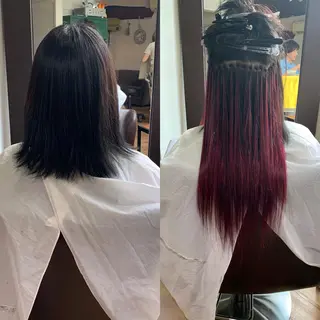 ミディアム Orque deux 伊藤丈晴のヘアスタイル