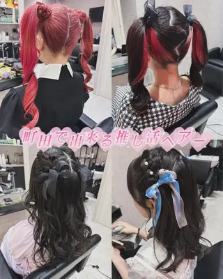 ヘアアレンジ 韓国ヘアー🦄ྀི オタク美容師🌈山本のヘアスタイル