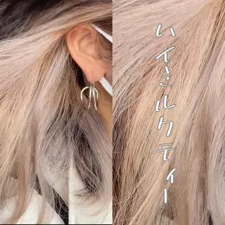 ミディアム カラー 小嶋 秀明/ 本物の髪質改善⭐️のヘアスタイル