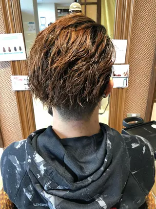 ショート パーマ メンズ メンズパーマ/ スパイキー/神田正紀のヘアスタイル