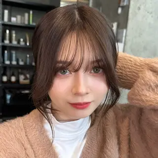 ロング SALOWIN原宿AROA店所属・顔まわり神カット✂︎ 齋藤雄大【表参道】のヘアスタイル