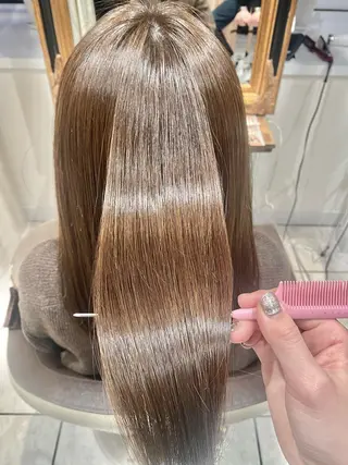 ロング 【縮毛矯正特化】 kyokaのヘアスタイル