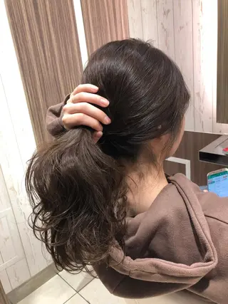 セミロング カラー Lore Airl所属・畑山 紗耶佳のヘアスタイル