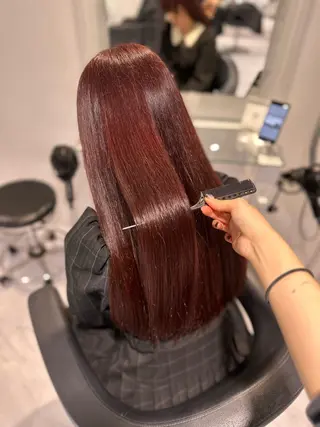 カラー 透明感/暖色カラー 🤎🧡のんのヘアスタイル