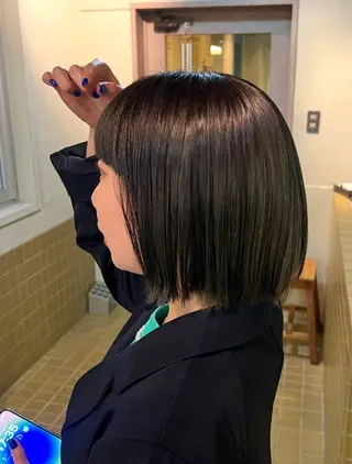 ショート koe'（コエ）所属・【koé/コエ】 オカダメメのヘアスタイル